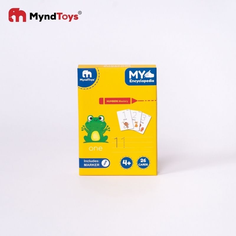 Đồ Chơi Giáo Dục MyndToys My Encyclopedia – Thẻ Học Số Đếm Numbers Mastery - Dành Cho Bé Trên 4 Tuổi