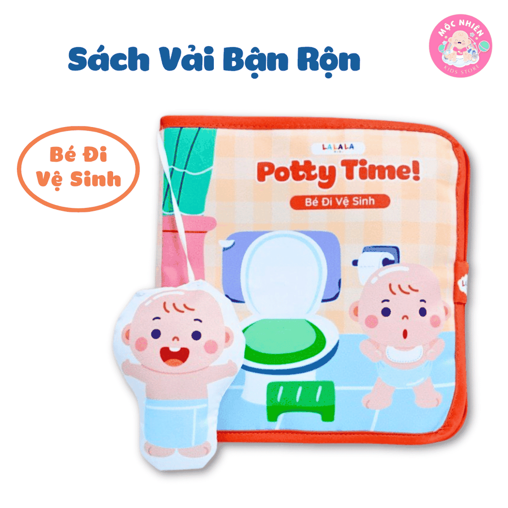 Sách vải bận rộn Lalala Baby đồ chơi vải đồ chơi đa tương tác đồ chơi montessori cho bé sơ sinh
