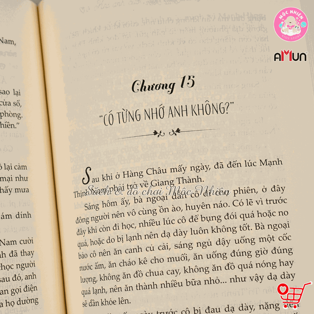 Sách văn học AMUN - Khi anh cười, hào hoa phong nhã