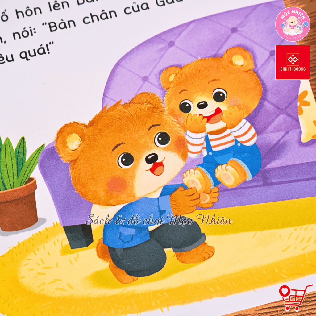 Combo 5 tập Sách - Bé lớn lên cùng những câu chuyện nhỏ - Đinh Tị Books