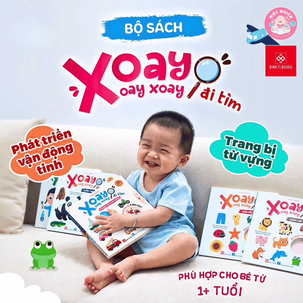 Sách - Xoay xoay xoay - Đi tìm… - Đinh Tị Books