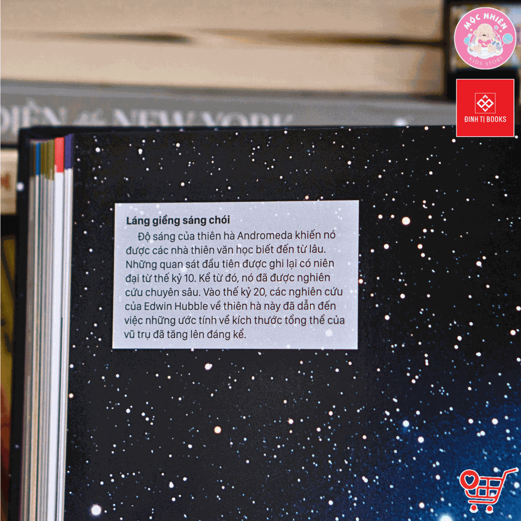 Sách - Thiên văn học trực quan - Đinh Tị Books