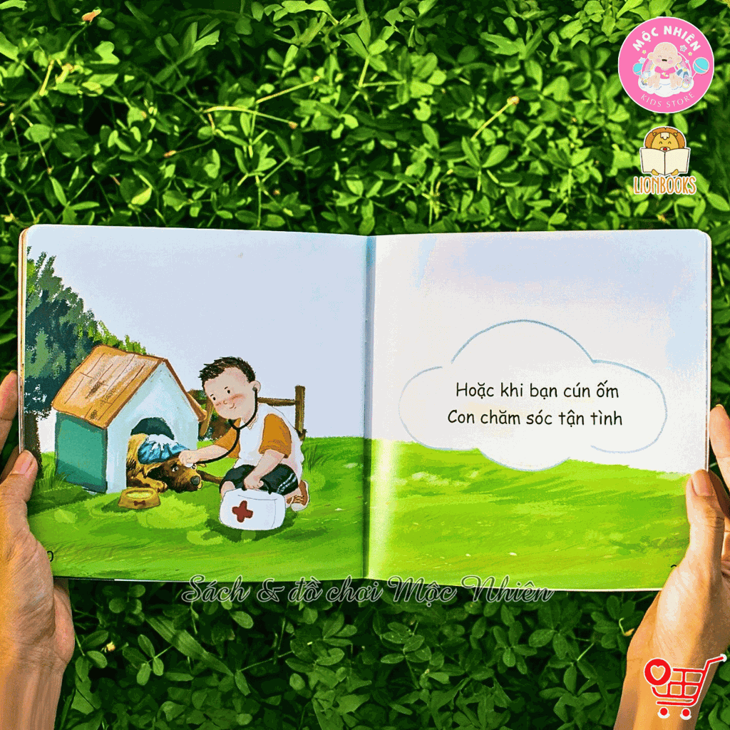 Bộ 04 cuốn sách - Cảm xúc của con - Lionbooks