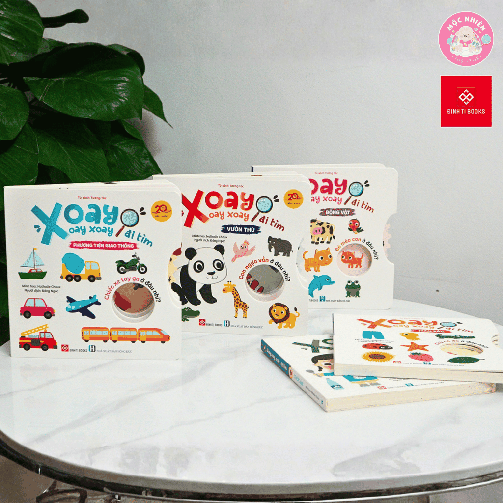 Sách - Xoay xoay xoay - Đi tìm… - Đinh Tị Books