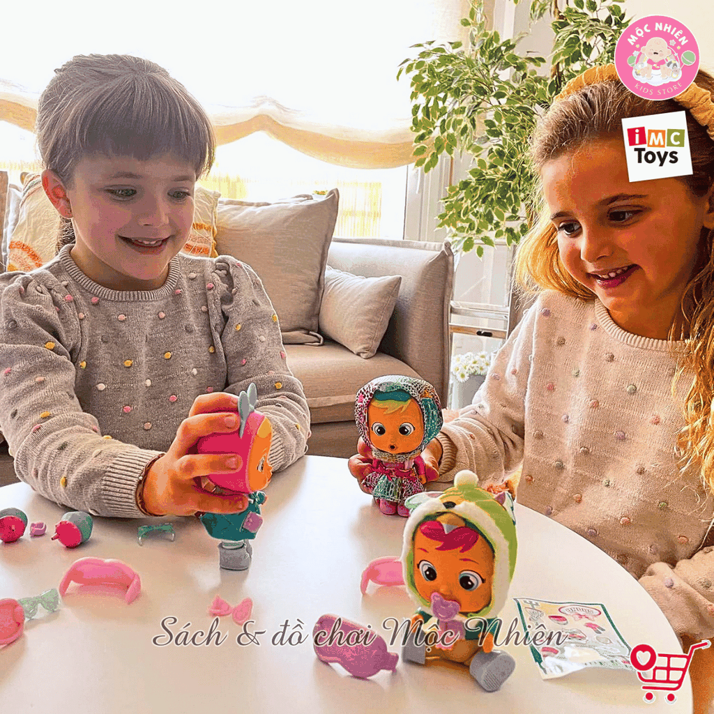 Búp bê Cry Babies Magic Tears Keep Me Warm - IMC Toys