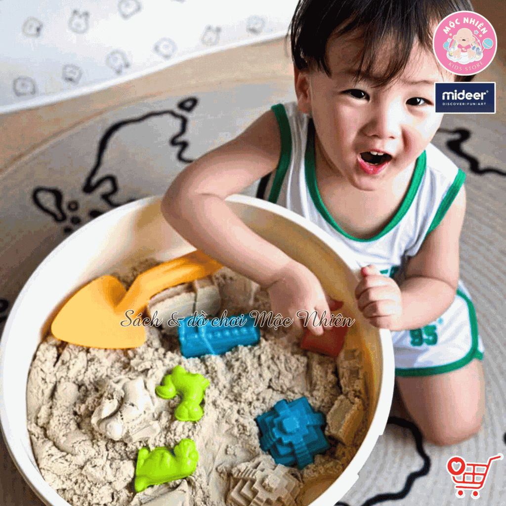 Đồ Chơi Cát Động Lực An Toàn Cho Bé Mideer Magic Sand MD4307 - Dành Cho Bé Từ 3 Tuổi