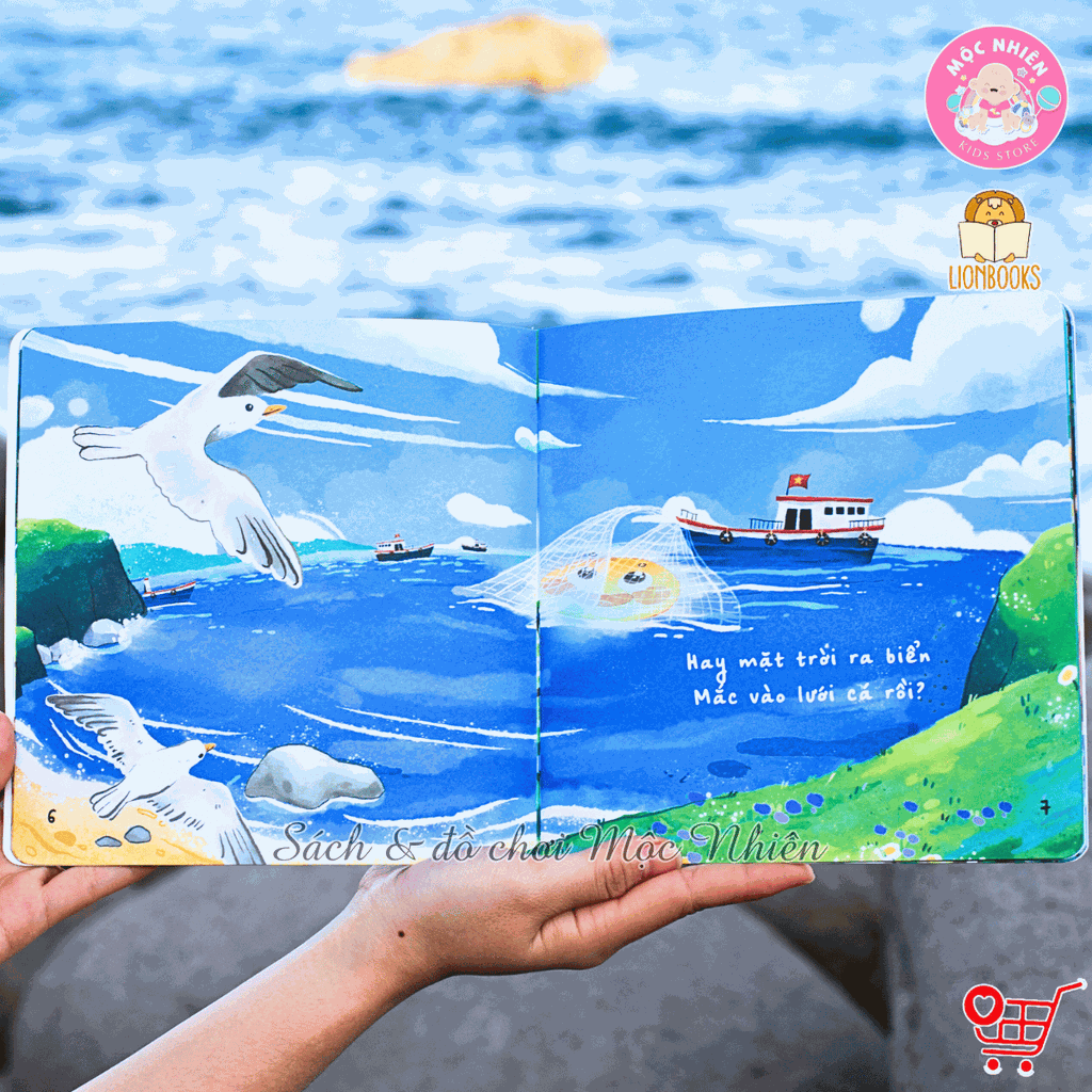 Bộ 02 cuốn sách Muôn điều kỳ diệu Phần 3 (Gió từ đâu đến và Mặt trời trốn đâu) - Lionbooks