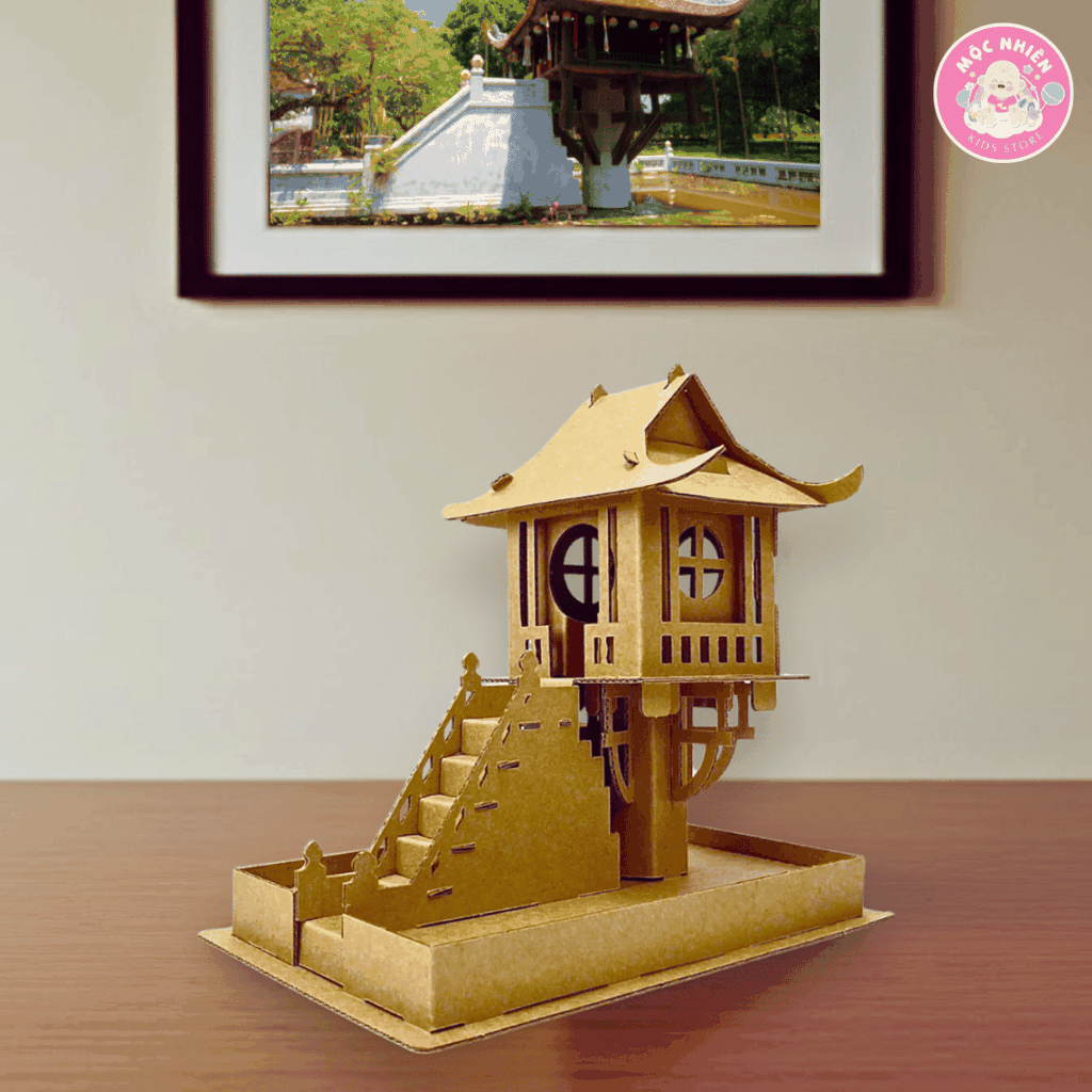 Đồ chơi giấy từ bìa carton cao cấp - Mô hình lắp ráp địa danh Việt Nam (Nhiều mẫu) - Magix