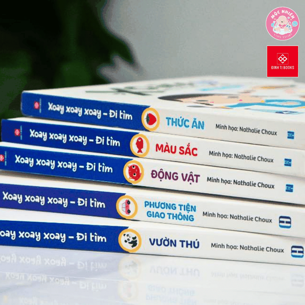 Sách - Xoay xoay xoay - Đi tìm… - Đinh Tị Books