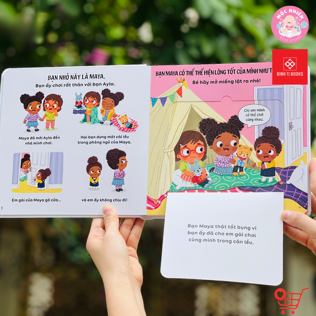 Sách Tương Tác Lật Mở Khám Phá Lift the flap - Thế giới động vật (Cho bé từ 2 - 6 tuổi) – Đinh Tị Books 