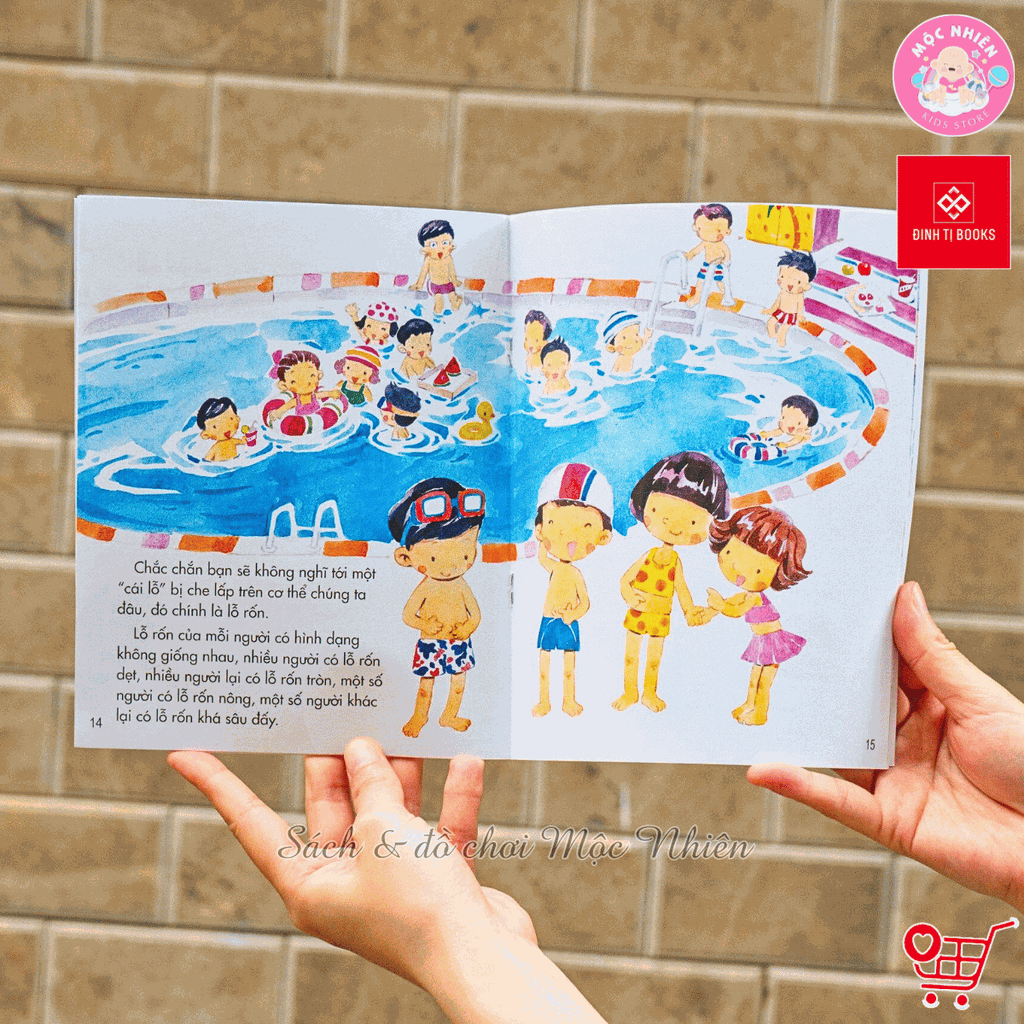 Sách - Những bài học hay giúp bé lớn lên khỏe mạnh, an toàn (Dành cho bé từ 3 đến 6 tuổi) - Đinh Tị Books