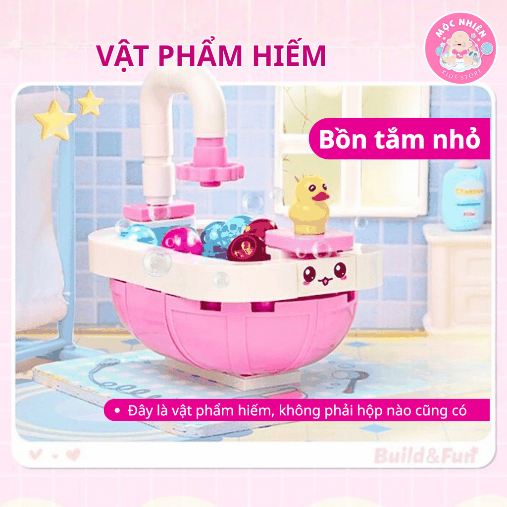 Đồ chơi lắp ráp Qman 35016 - Cuộc sống ấm áp (450 chi tiết) - Dành cho bé từ 6 tuổi