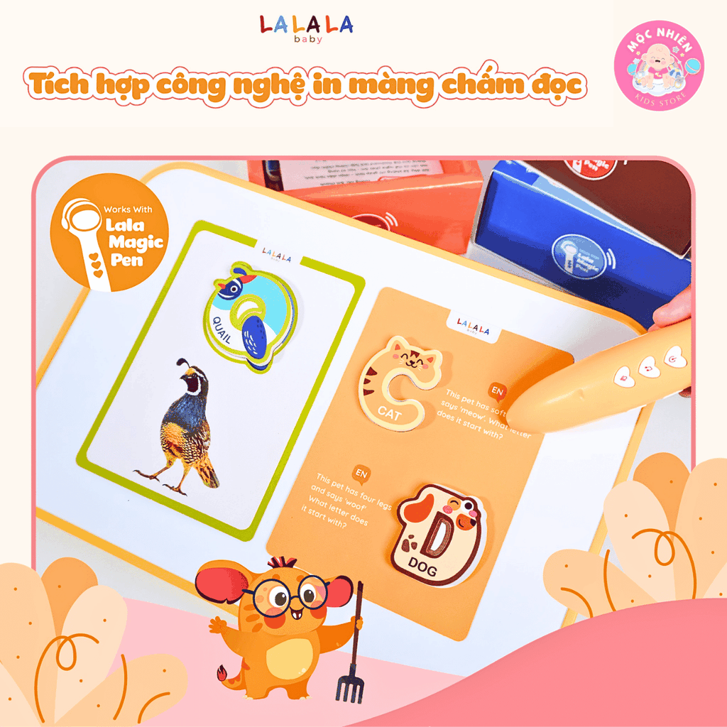 Đồ chơi nam châm Lala Magnet Plus hỗ trợ phát triển khả năng tư duy, Nâng cấp trải nghiệm học tập - Lalala baby