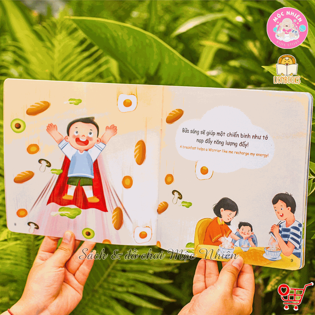 Bộ 03 cuốn sách song ngữ Anh Việt - Tớ đã lớn rồi - Lionbooks