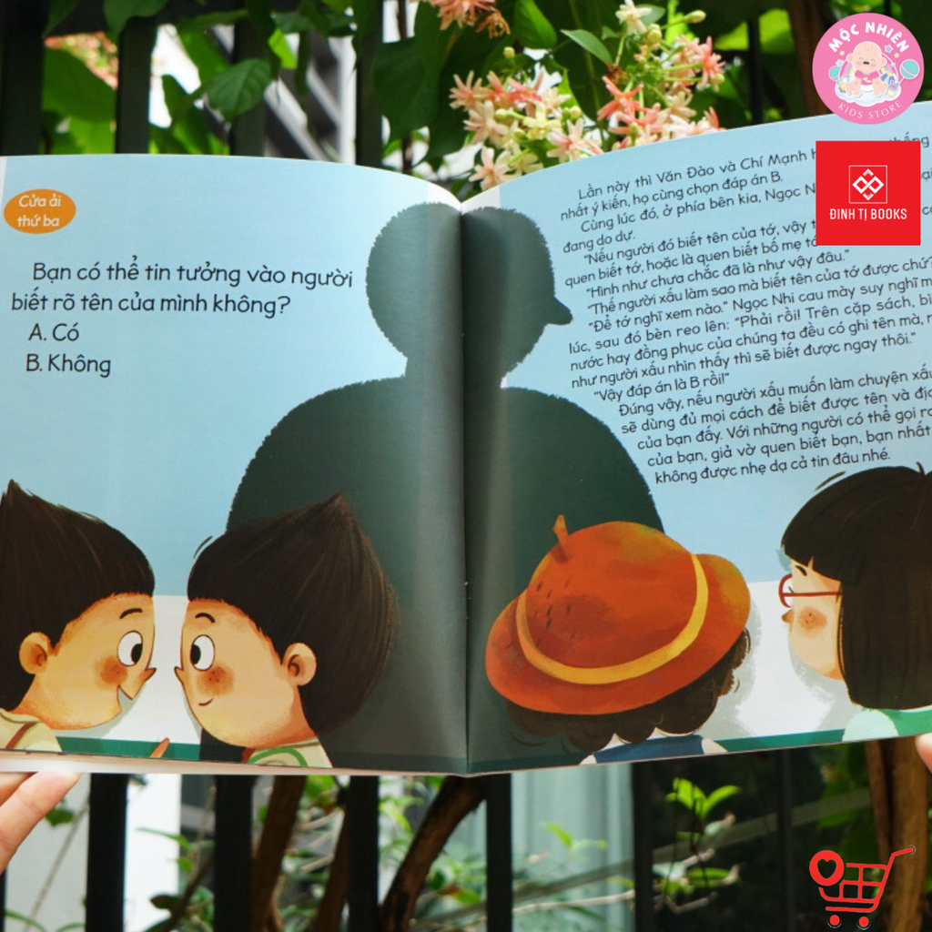 Sách - Giáo dục đầu đời cho trẻ - Những bài học tự bảo vệ bản thân - Đinh Tị Books