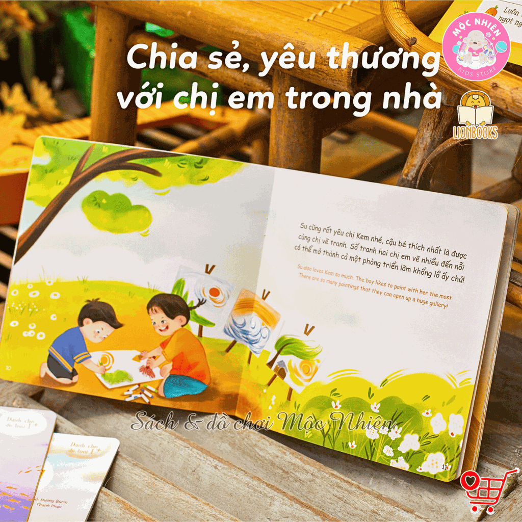 Bộ 03 cuốn sách song ngữ Anh Việt - Tớ đã lớn rồi - Lionbooks