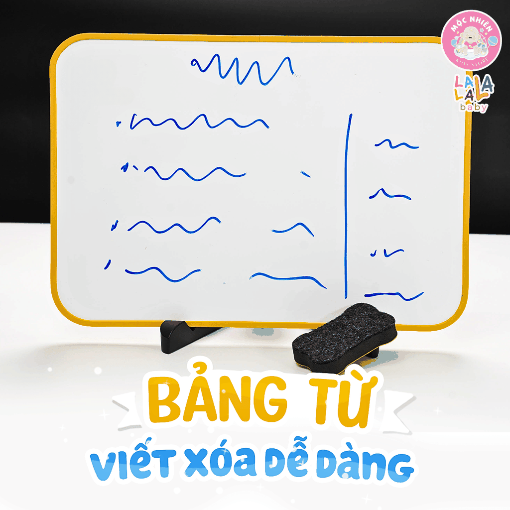 Đồ chơi xếp hình nam châm Lala Wooderland bằng gỗ cao cấp phát triển tư duy sáng tạo logic cho bé - Lalala baby