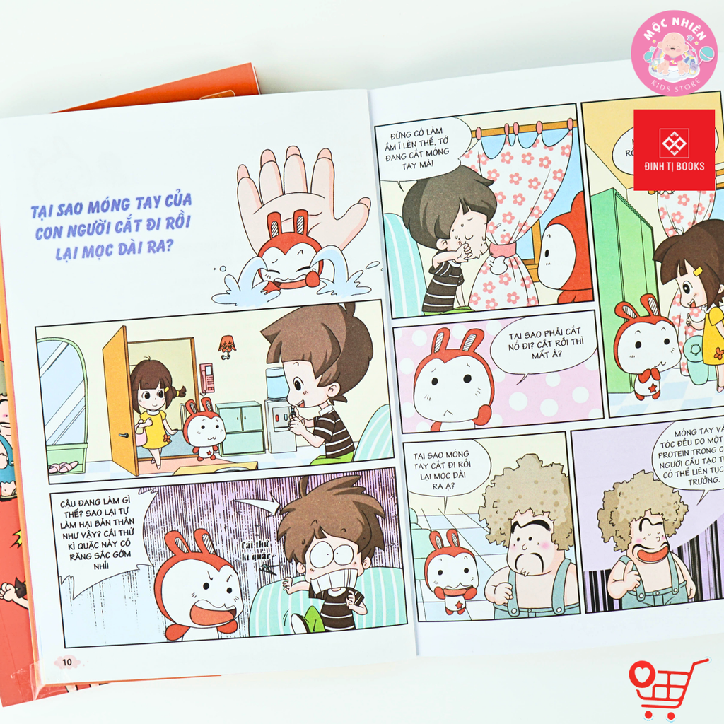 Combo 05 quyển Sách 10 vạn câu hỏi vì sao - Khoa học - Con người - Đinh Tị Books