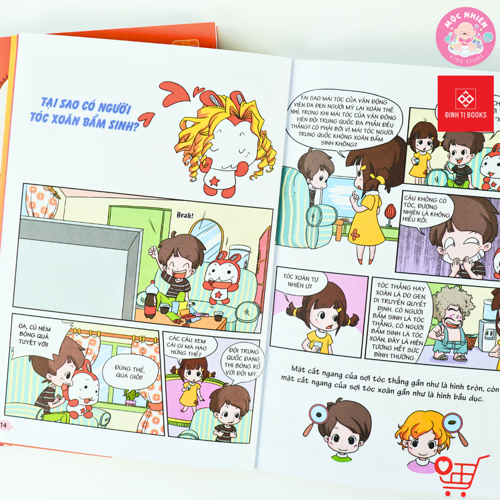 Sách Bách khoa Tri thức - 10 vạn câu hỏi tại sao - Khoa học con người - Đinh Tị Books