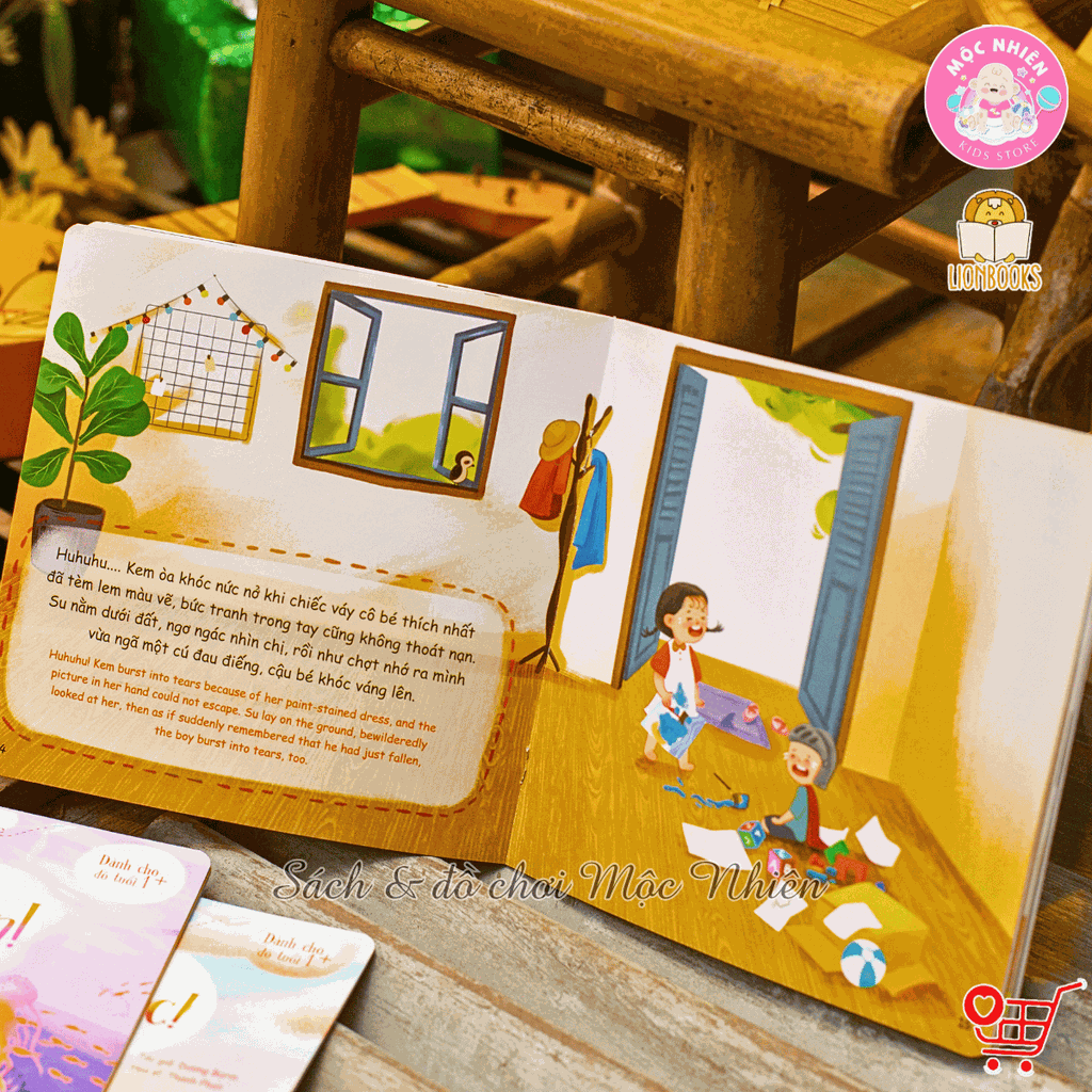 Bộ 03 cuốn sách song ngữ Anh Việt - Tớ đã lớn rồi - Lionbooks