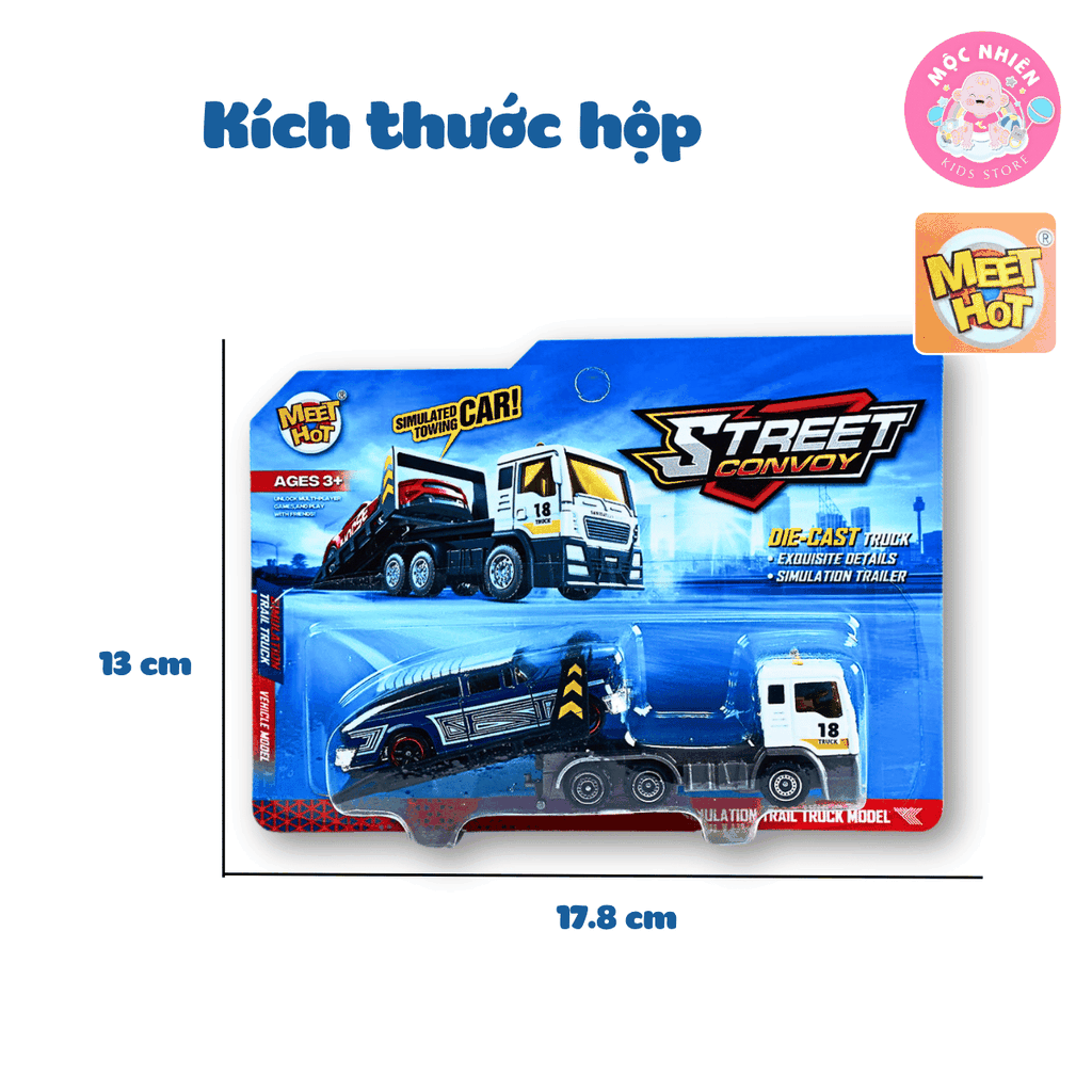 Đồ chơi mô hình MEET HOT MH-656 - Xe chở siêu xe