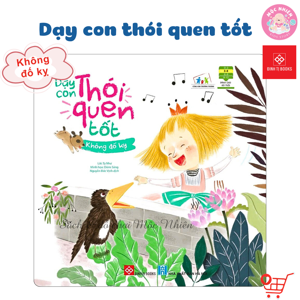 Combo 4 cuốn sách Phần 1 - Dạy con thói quen tốt - Đinh Tị Books