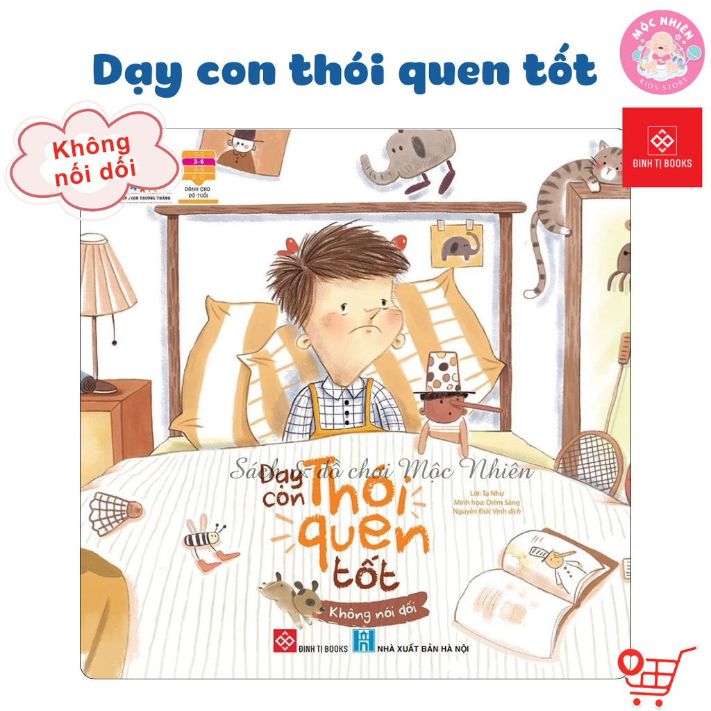 Sách - Dạy con thói quen tốt - Đinh Tị Books