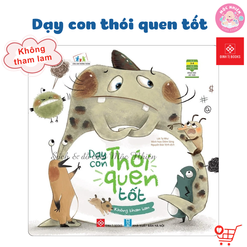 Sách - Dạy con thói quen tốt - Đinh Tị Books