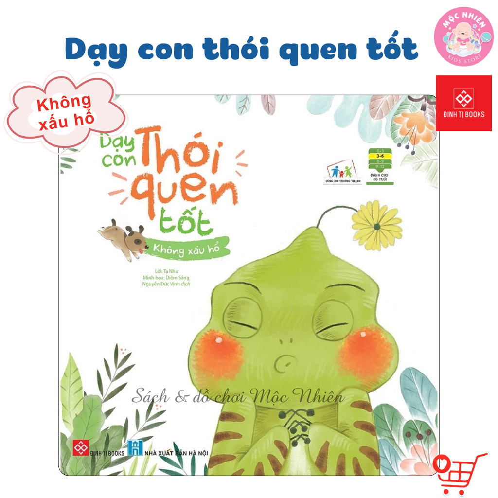 Sách - Dạy con thói quen tốt - Đinh Tị Books