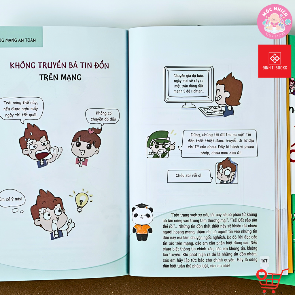 Sách 100++ kỹ năng tự bảo vệ bản thân cho trẻ (2 chủ đề) - Đinh Tị Books