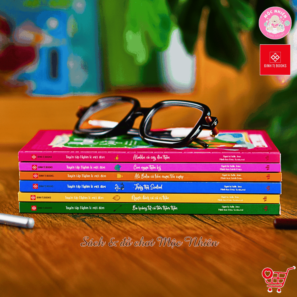 Sách - Tuyển tập Nghìn lẻ một đêm (Lẻ cuốn) - Đinh Tị Books