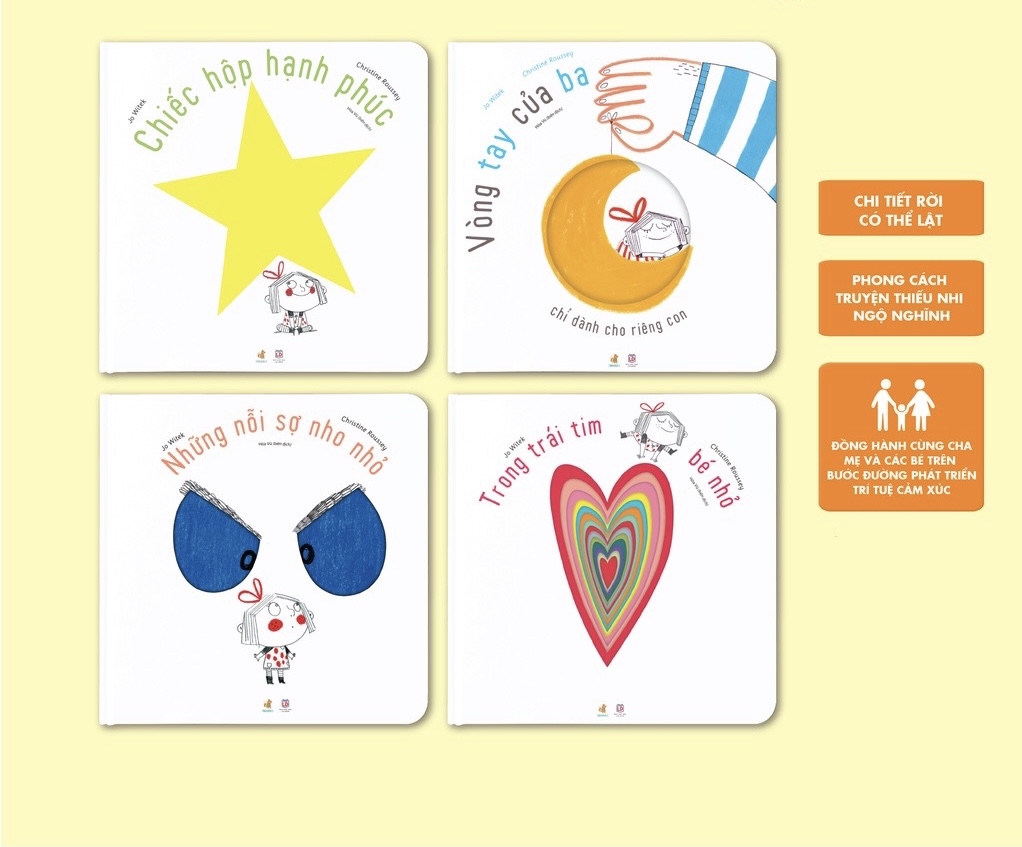Bộ sách tương tác Nuôi dưỡng tâm hồn phát triển IQ-EQ cho bé ( 0- 12 tuổi ) - TNBooks