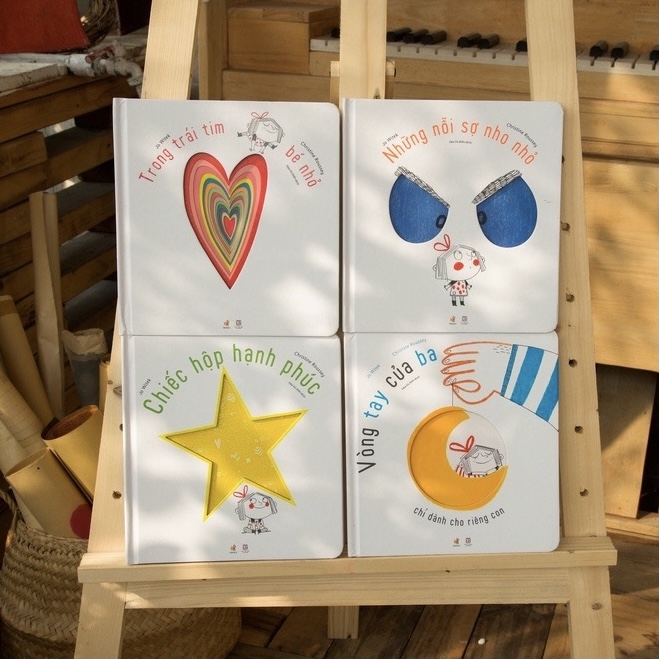 Bộ sách tương tác Nuôi dưỡng tâm hồn phát triển IQ-EQ cho bé ( 0- 12 tuổi ) - TNBooks