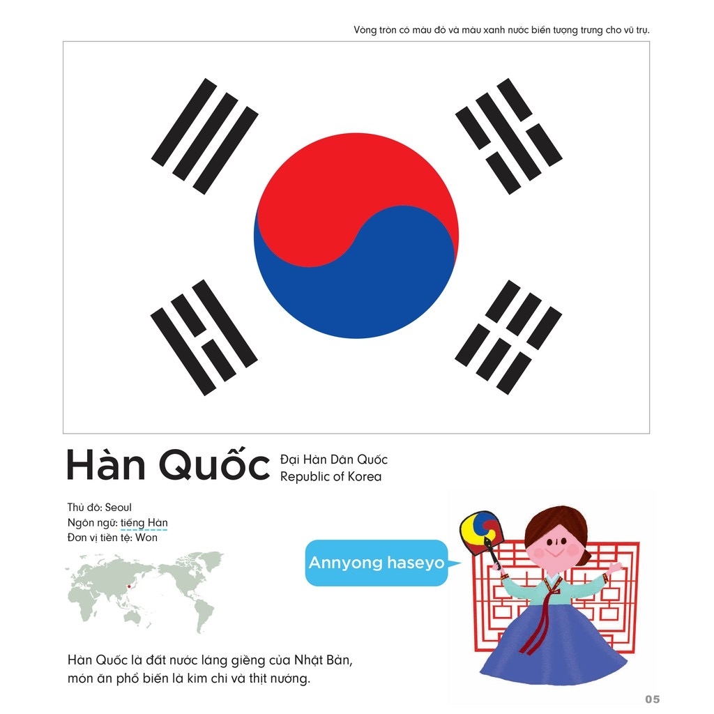 Cuốn sách tranh đầu tiên về Quốc kỳ - Ehomebooks