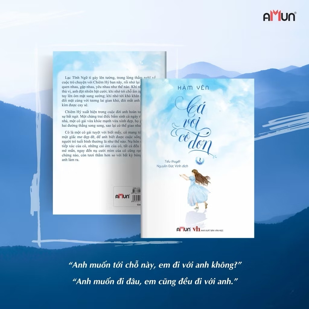 Bộ 03 tập Sách Cá Voi Cô Đơn (Bản đặc biệt kèm quà tặng) - Tiểu Thuyết Ngôn Tình Chữa Lành - Hàm Yên - Amun Đinh Tị