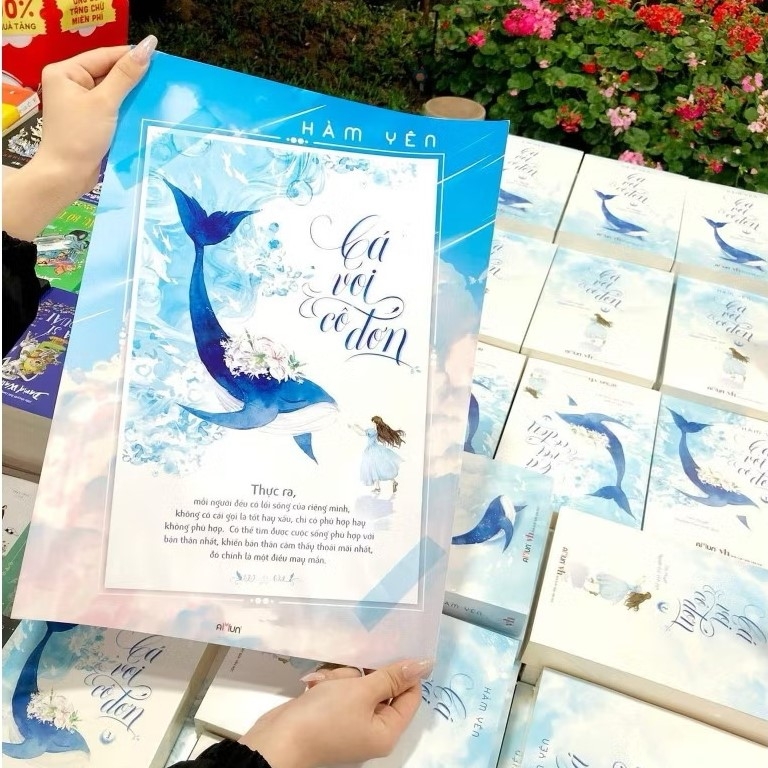 Bộ 03 tập Sách Cá Voi Cô Đơn (Bản đặc biệt kèm quà tặng) - Tiểu Thuyết Ngôn Tình Chữa Lành - Hàm Yên - Amun Đinh Tị