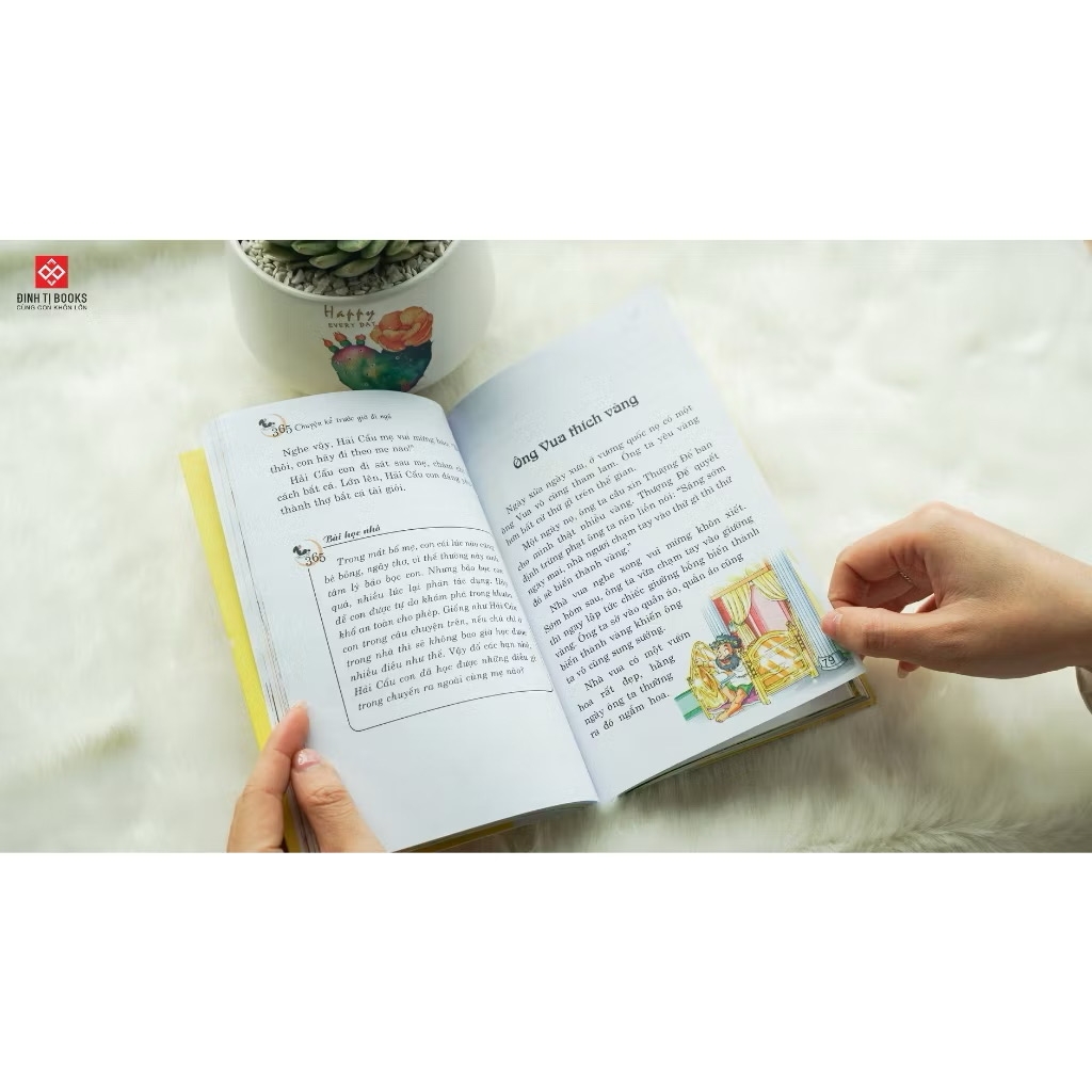 Combo 04 cuốn Sách - 365 chuyện kể trước giờ đi ngủ - Những câu chuyện phát triển chỉ số IQ và EQ cho trẻ từ 2-12 tuổi - Đinh Tị Books