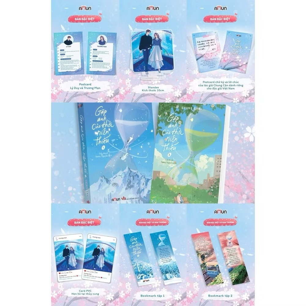 Sách - Gặp anh của thời niên thiếu - Văn học lãng mạn ngôn tình Amun - Đinh Tị