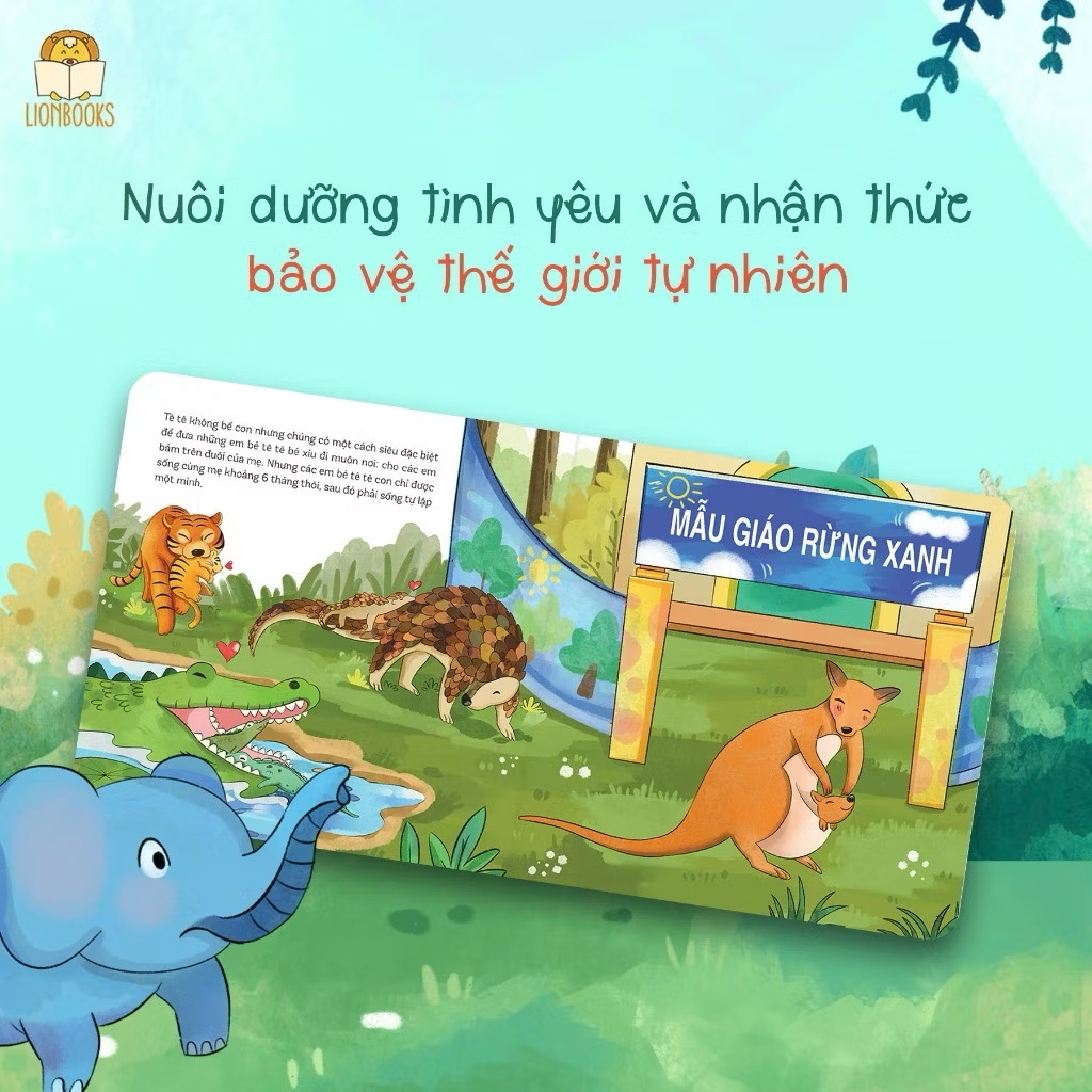 Sách - Bộ 2 cuốn Sao la và Tê tê - Series Bật mí tí ti Thế giới diệu kì cho bé 2-8 tuổi