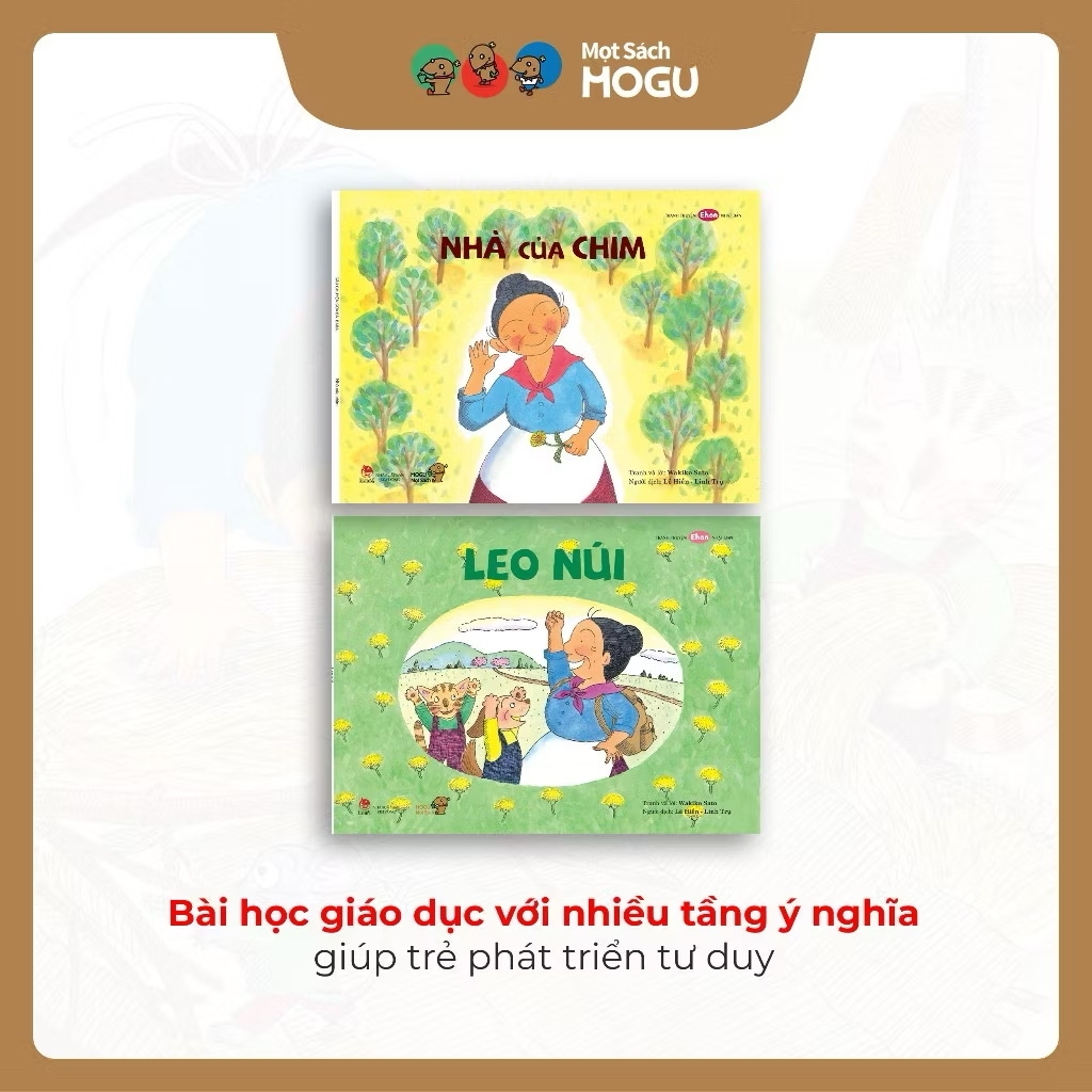 Combo 10 cuốn Sách Truyện Ehon bé 3-4-5 tuổi - Phát triển toàn diện cùng Tuyển tập Bà Baba - MOGU