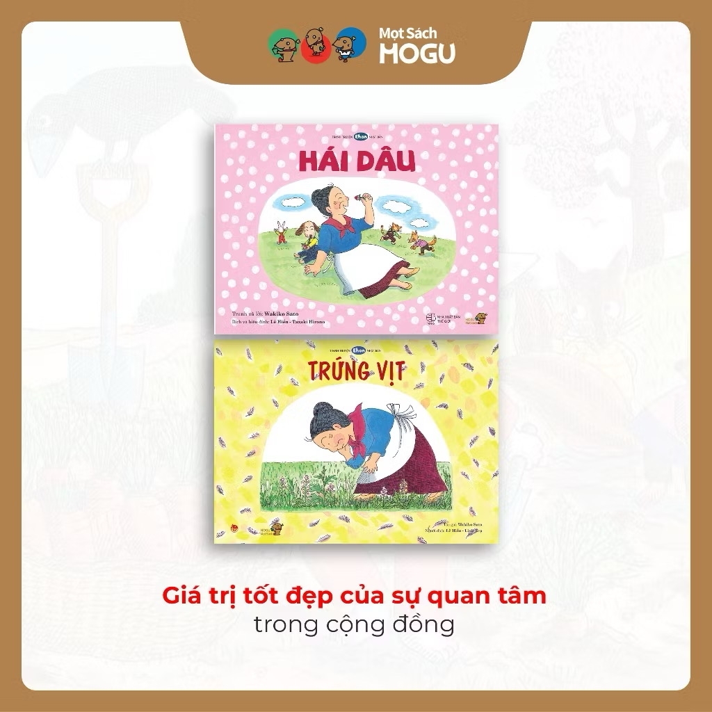 Combo 10 cuốn Sách Truyện Ehon bé 3-4-5 tuổi - Phát triển toàn diện cùng Tuyển tập Bà Baba - MOGU