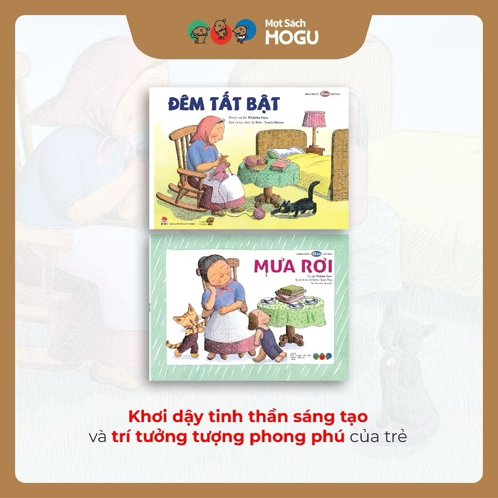 Combo 10 cuốn Sách Truyện Ehon bé 3-4-5 tuổi - Phát triển toàn diện cùng Tuyển tập Bà Baba - MOGU