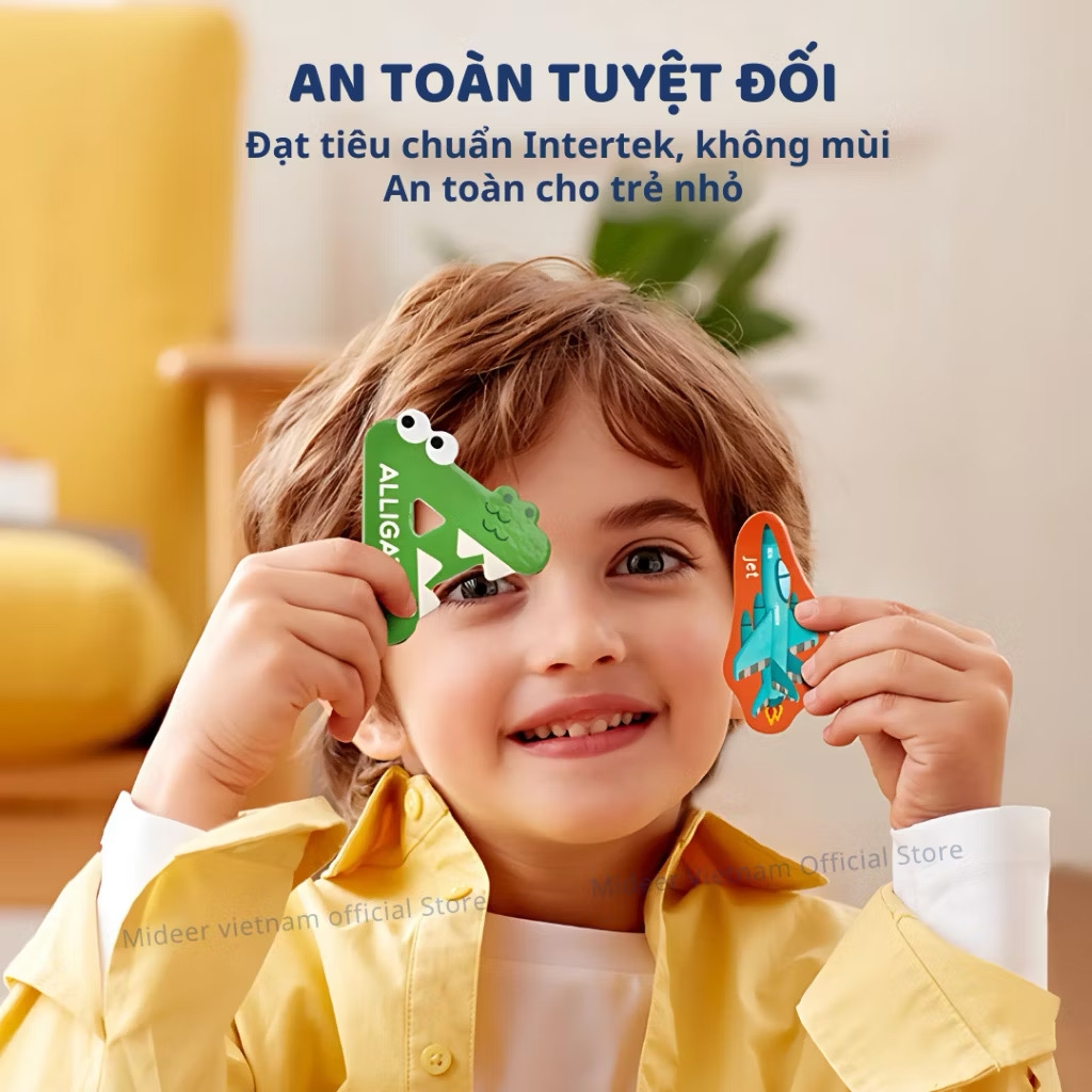 Bộ Chữ Cái và Chữ Số Nam Châm Mideer Letter Magnets Number Magnets