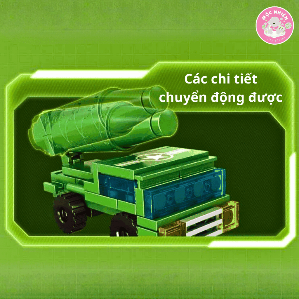 Bộ đồ chơi lắp ráp Woma C1020 - Quân sự (Nguyên bộ gồm 12 hộp lẻ với tổng 460 mảnh ghép)