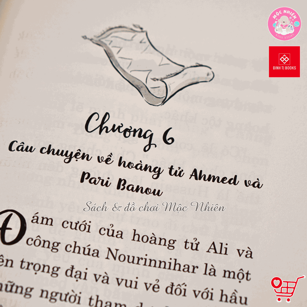 Sách - Tuyển tập Nghìn lẻ một đêm (Lẻ cuốn) - Đinh Tị Books