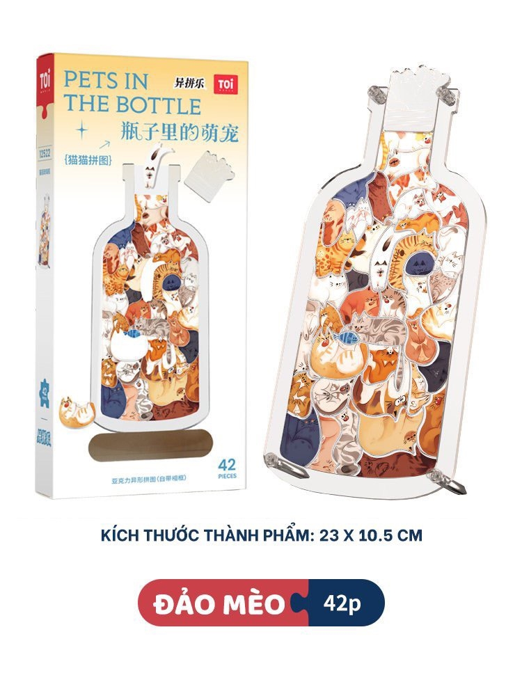 Pets in the Bottle - Xếp hình trong chai