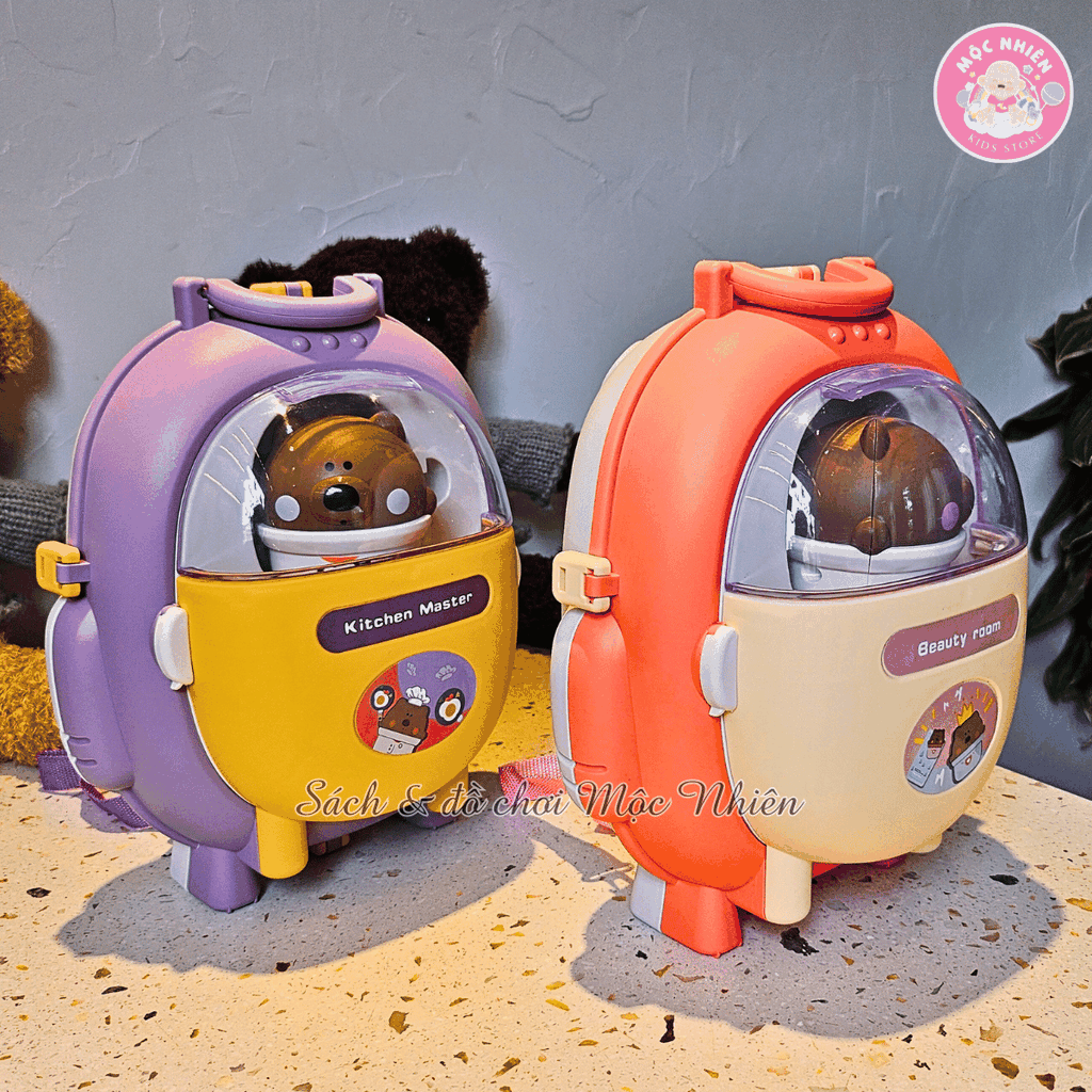 Đồ chơi nhập vai ba lô gấu xinh xắn - Bear Magic Backpack - Cho trẻ từ 3 tuổi - Toys&Joys