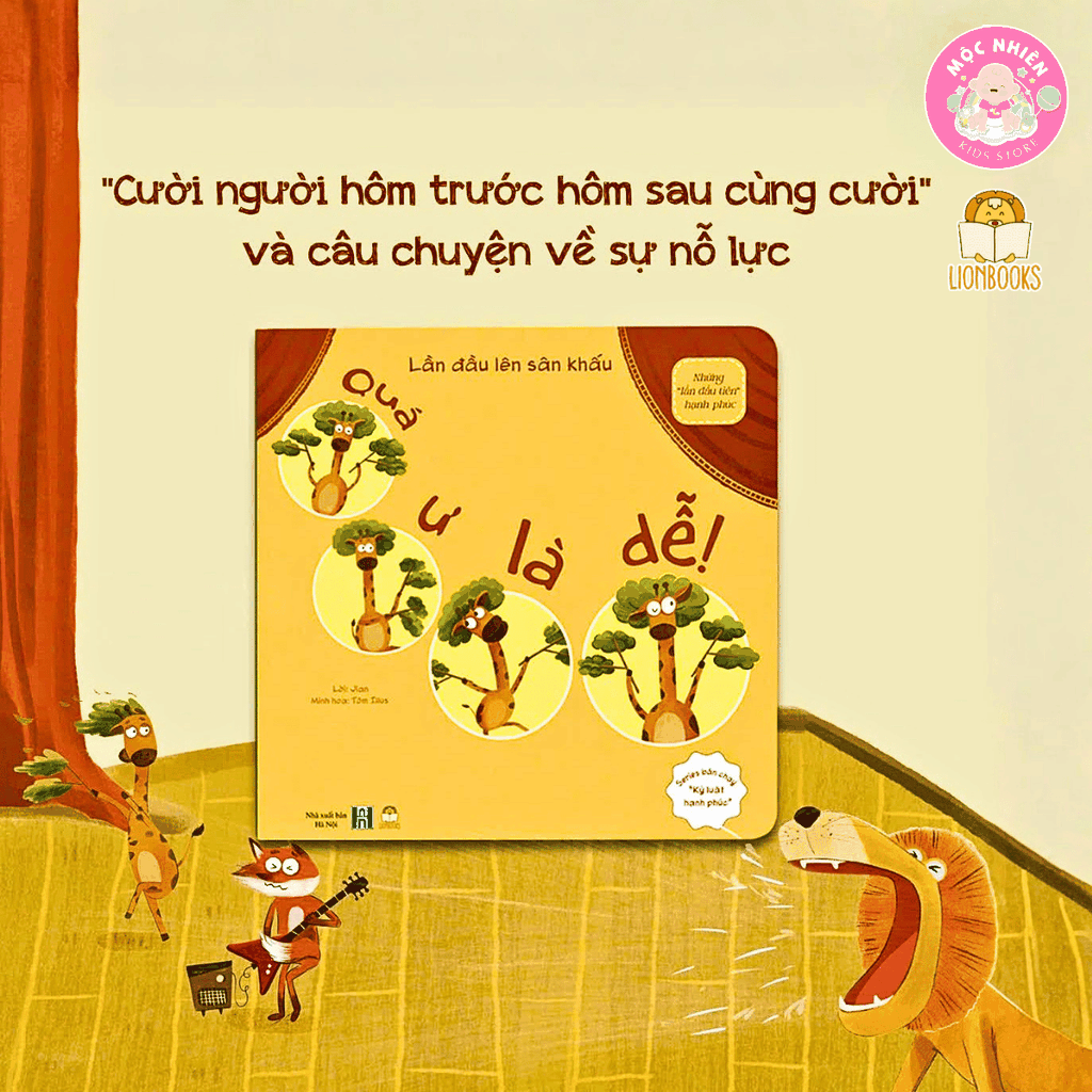 Bộ 04 cuốn sách - Những lần đầu tiên hạnh phúc - Lionbooks