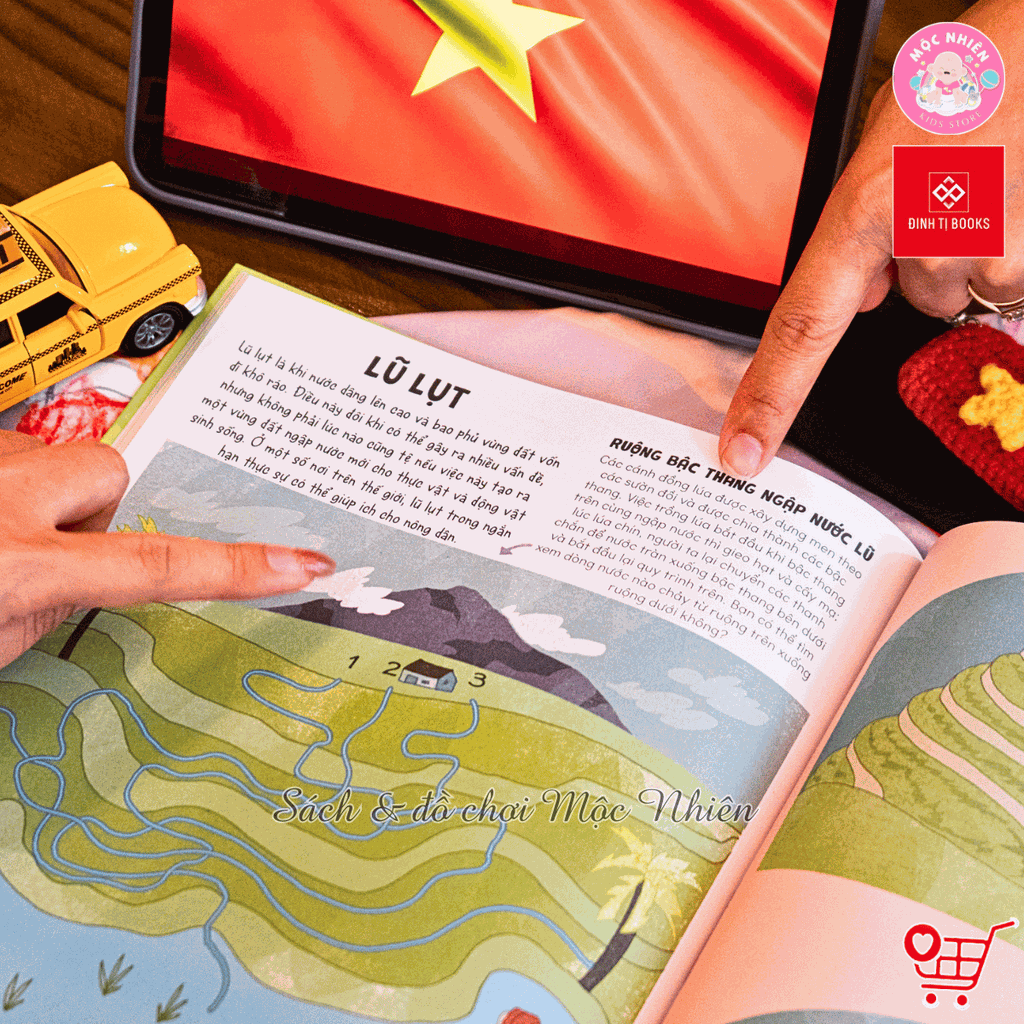Sách - 70++ trò chơi giúp em khám phá thế giới - Đinh Tị Books