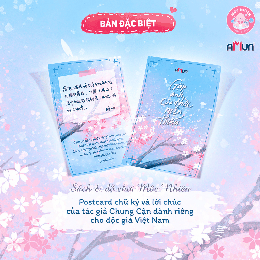 Sách - Gặp anh của thời niên thiếu - Văn học lãng mạn ngôn tình Amun - Đinh Tị